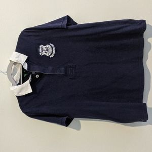 Lauren Jeans Company Woman's Size 1X Navy Polo